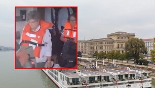 Dėl rekordinės sausros Dunojuje įstrigo kruizinis laivas
