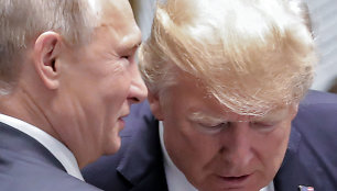 Vladimiras Putinas ir Donaldas Trumpas