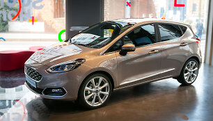 Naujosios &bdquo;Ford Fiesta&ldquo; pristatymas Milane