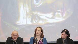 &Scaron;arūnas Sauka, Monika Saukaitė ir Lolita Jablonskienė