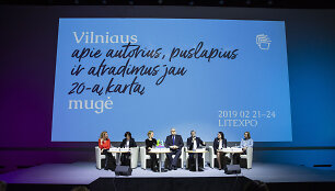 Vilniaus knygų mugės spaudos konferencija