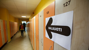 Balsavimo apylinkėje