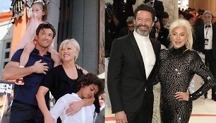 Skiriasi australų aktoriai Hugh Jackmanas ir Deborra-lee Furness: santuoka truko 27 metus