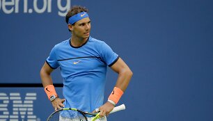 Rafaelis Nadalis &bdquo;US Open&ldquo; čempionato a&scaron;tuntfinalyje krito prie&scaron; Lucasą Pouille