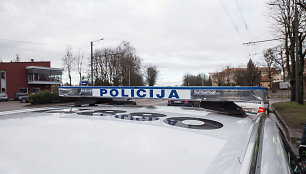 Kelių policijos reidas Tvirtovės alėjoje