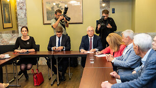 Inga Ruginienė, Mindaugas Sinkevičius, Rimantas &Scaron;adžius