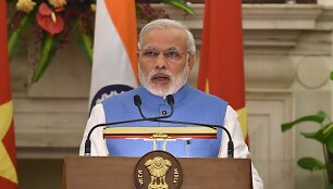 Indijos premjeras Narendra Modi