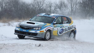 &bdquo;Rally Liepaja 2015&ldquo; de&scaron;imtas greičio ruožas