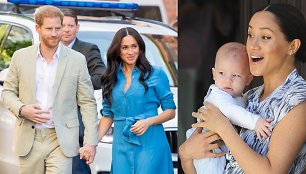 Princas Harry, Meghan Markle su jųdviejų sūnumi Archie