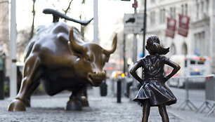  &bdquo;Fearless girl&ldquo; (&bdquo;Bebaimė mergaitė&ldquo;)