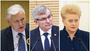 Valdas Adamkus, Viktoras Pranckietis, Dalia Grybauskaitė