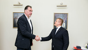 Arvydas Sabonis ir Eimutis Misiūnas