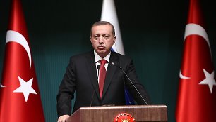 Turkijos prezidentas Recepas Tayyipas Erdoganas