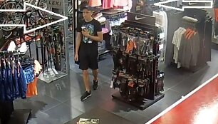 Sportbačių vagis