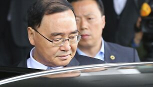 Pietų Korėjos premjeras Chung Hong-Wonas 