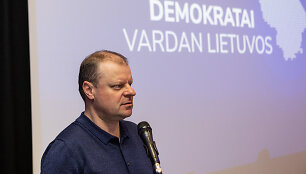 Demokratų sąjungos &bdquo;Vardan Lietuvos&ldquo; Vilniaus skyriaus steigimas