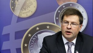 Latvijos ministras pirmininkas Valdis Dombrovski