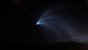 &bdquo;SpaceX Falcon&ldquo; raketos pakilimas