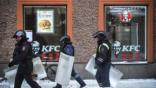 Pareigūnai Sankt Peterburge