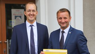 Marius Skuodis ir Artūras Visockas
