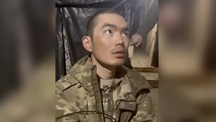 Kinijos karys, ukrainiečių sučiuptas kovojantis Rusijos pusėje