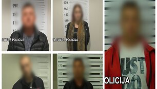 Sulaikyti narkotikų prekeiviai