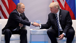 Vladimiras Putinas ir Donaldas Trumpas