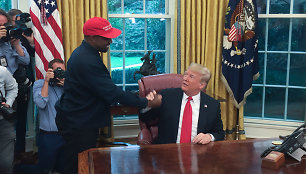 Kanye Westas ir Donaldas Trumpas