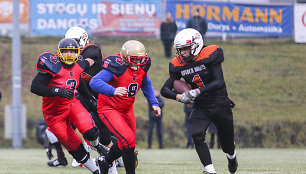 Amerikietiško futbolo rungtynės, Vilnius Iron wolves – Kaliningrado Amber hawks