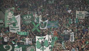 Atėnų „Panathinaikos“ sirgaliai 