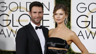 Adamas Levine'as ir Behati Prinsloo