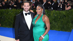 Serena Williams ir Alexis Ohanianas