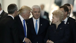 Donaldas Trumpas ir Dalia Grybauskaitė