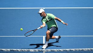 &bdquo;Australian Open&ldquo;: Ričardas Berankis &ndash; Stanas Wawrinka