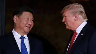 Xi Jinpingas ir Donaldas Trumpas