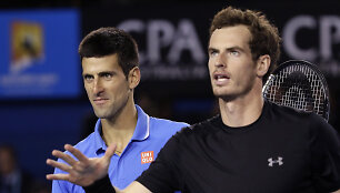 Novakas Džokovičius ir Andy Murray