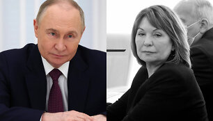 Vladimiras Putinas ir Irina Podnosova