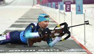  Sočio olimpinių žaidynių čempionė biatlonininkė Olena&nbsp;Pidhrushna