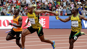 Asafa Powellas ir Nesta Carteris