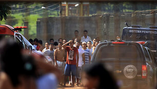 Brazilijoje per riau&scaron;es kalėjime žuvo mažiausiai devyni žmonės