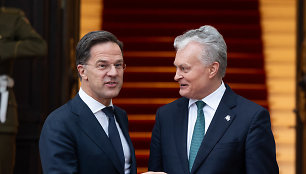 Markas Rutte, Gitanas Nausėda