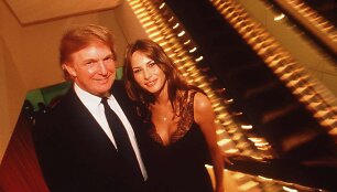 Donaldas Trumpas ir Melania Trump (1999 m.)