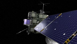 Žadintuvo skambutis turi &bdquo;pažadinti&ldquo;kosmose esnatį kometos zondą &bdquo;Rosetta&ldquo;