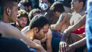 Makedonijoje sulaikyti migrantai, kurie nėra karo pabėgėliai