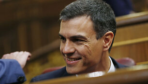Ispanijos opozicijos lyderis Pedro Sanchezas perima &scaron;alies vyriausybės vairą
