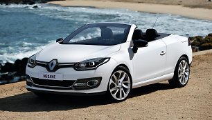 Atnaujintas „Renault Megane“ kupė – kabrioletas