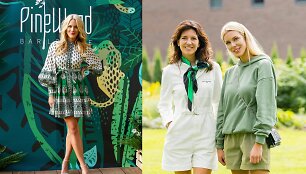 Eglė Malinauskaitė su mama Inga Malinauskiene 