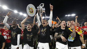 &bdquo;Valencia&ldquo; triumfas Ispanijos Karaliaus taurės finale