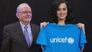 Katy Perry paskelbta naująja UNICEF geros valios ambasadore