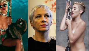 Rihanna, Annie Lennox ir Miley Cyrus